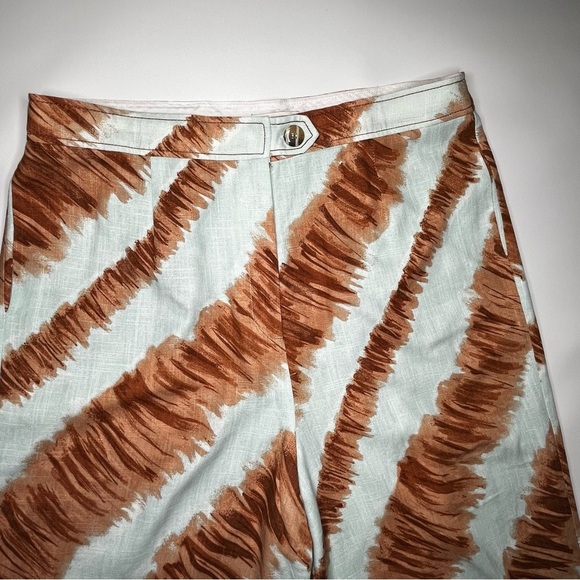 Moon River Gray and White Pants Large - Picture 3 of 14